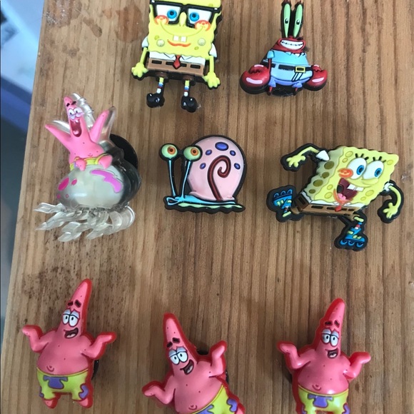 spongebob jibbitz
